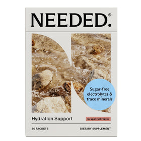 Sachets Needed. soutien à l'hydratation électrolytes face avant