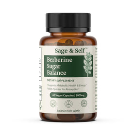 Sage & Self Berberine HCl 1000 mg boîte avant vue