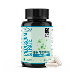 SAIKOU HERBS Citrate de Potassium 800 mg - vue avant