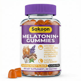 Sakoon nutrition Gélules de Mélatonine 10mg vue de face
