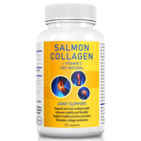 Salcoll collagène marin capsules 120 count vue de face
