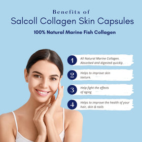 Salcoll Collagène Marin Pur Capsules - Détail des gélules