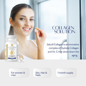Salcoll Collagène Marin Pur Capsules - Vue de l'étiquette