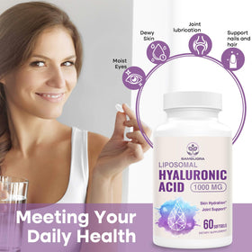 Sambugra Acide Hyaluronique Liposomal bottle side view
