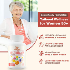 Sambugra Multivitamine Liposomale Femme 50+ capsules dans le flacon