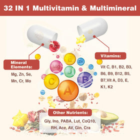 Sambugra multivitamines liposomales femme 50+ capsules ouvertes