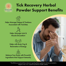 Samsara Herbs Poudre Herbacée dans un smoothie