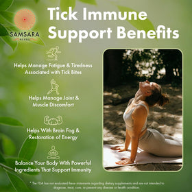 Samsara Herbs Support daily wellness 240 Capsules côté