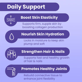 Sanar Naturals Collagène gélules et accessoires de beauté