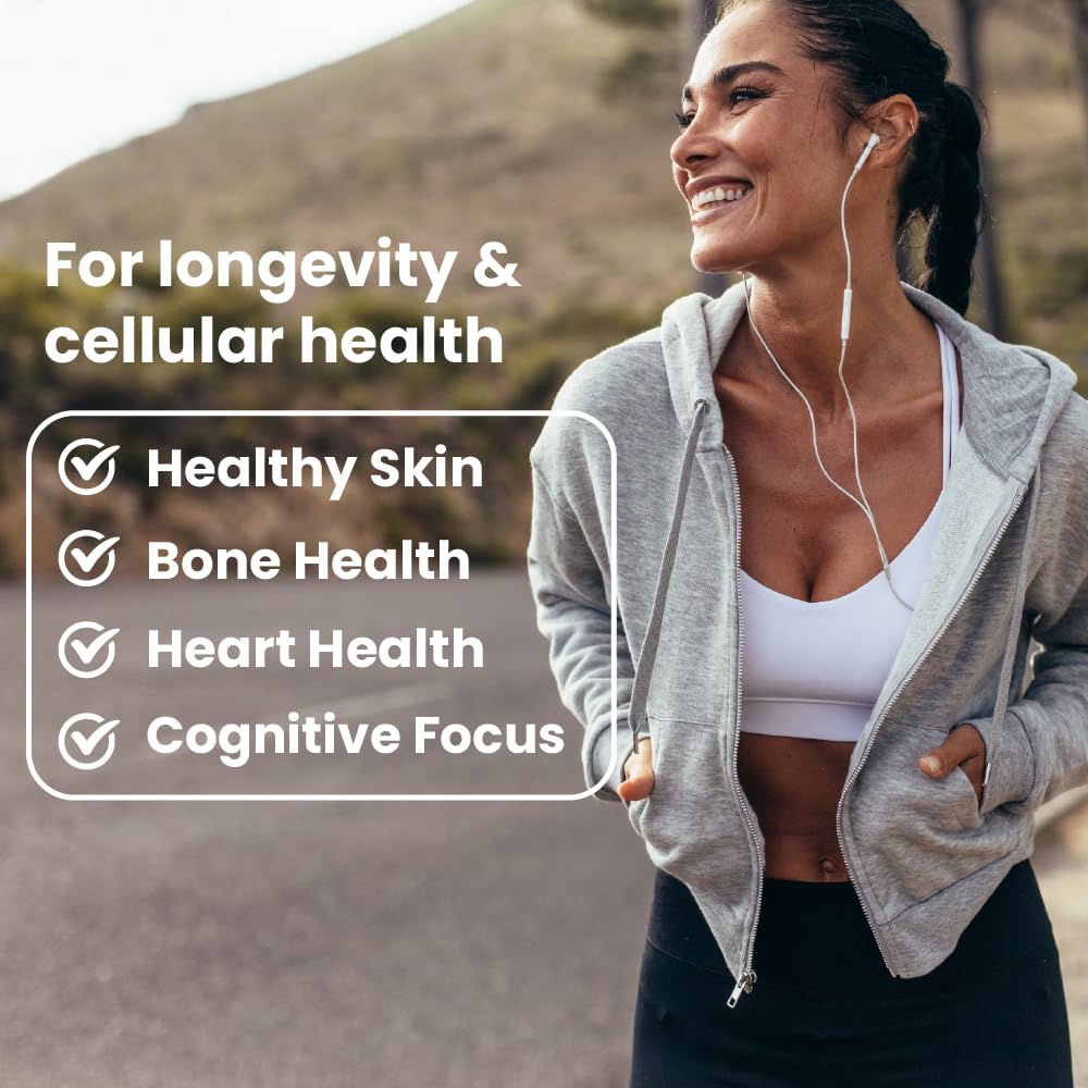 Sanar Naturals Resveratrol 500mg à côté d'un verre d'eau