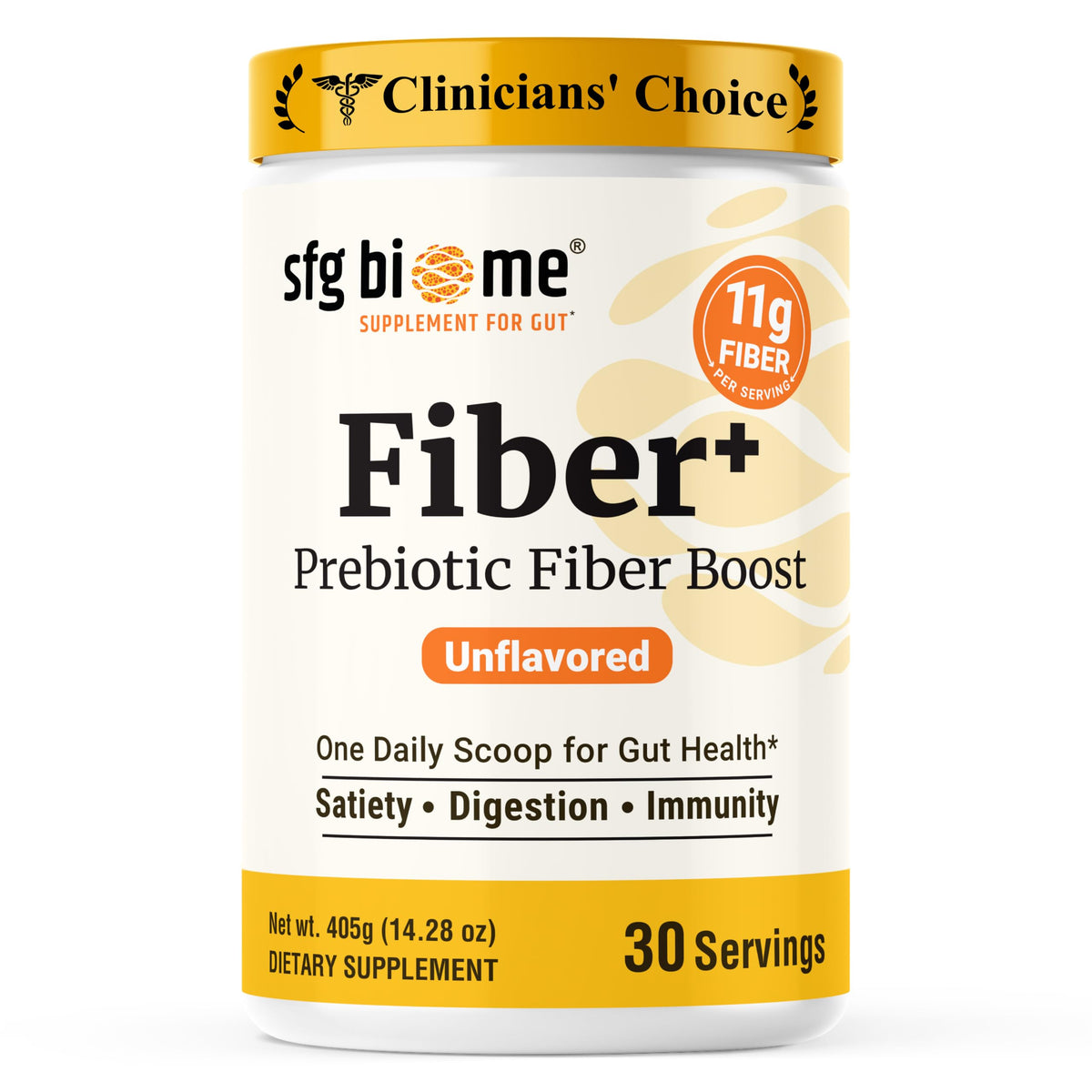 Sandhu's SFG Biome Prébiotique Fibre 475g vue de face