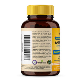 SANDHUHERBALS Andrographis Paniculata Kalmegh capsules ouvertes