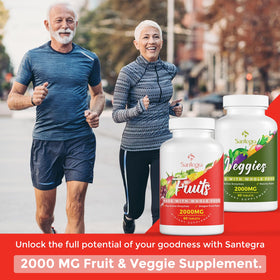 Santegra 2000 MG Fruits et Légumes saveur matcha
