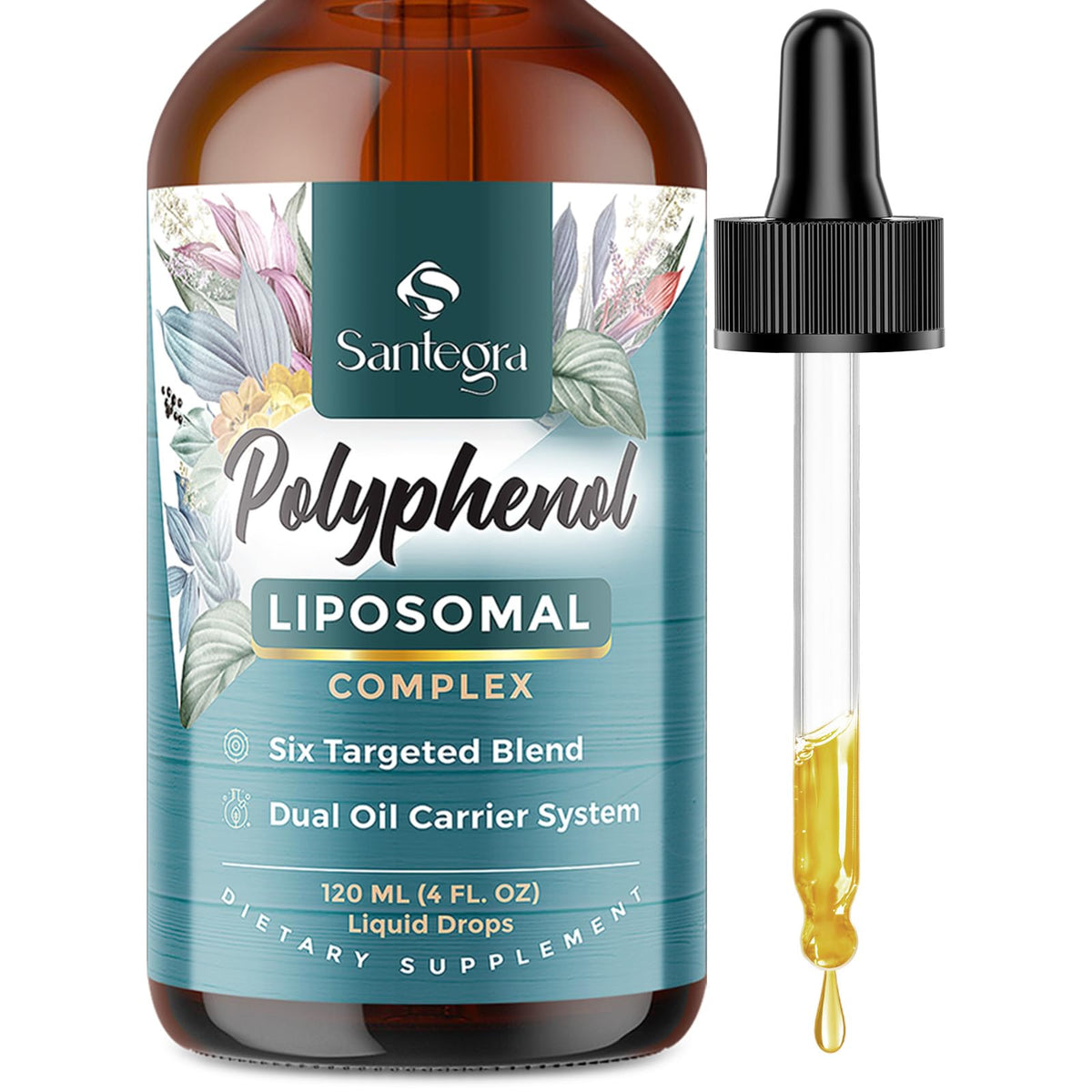 Santegra Polyphénols Liposomaux 249g flacon avant