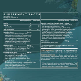 Santegra Polyphénols Liposomaux 249g gouttes avec étiquette