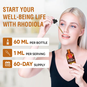Santegra Rhodiola Rosea 500 MG, dimensions de l'emballage
