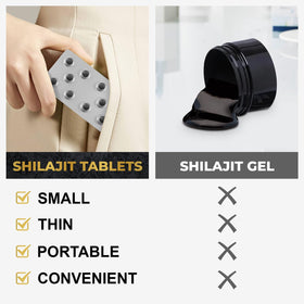 Santegra Shilajit tablettes avec acide fulvique