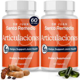 Santo Remedio Articulaciones complément alimentaire 60 capsules vue avant