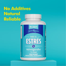 Santo Remedio Ashwagandha 1000 mg capsules dans un environnement de bien-être