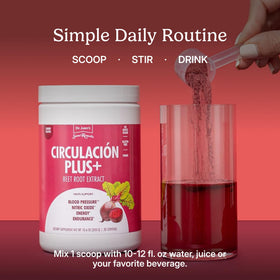 Santo Remedio Circulación Plus goût cerise en préparation