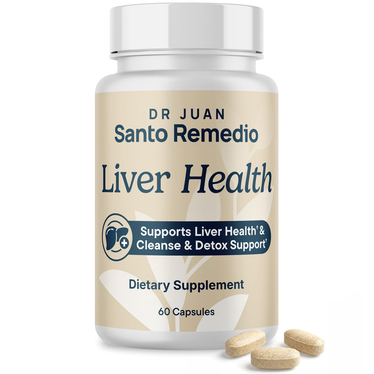 Santo Remedio complément alimentaire pour le foie vue avant