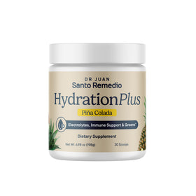 Santo Remedio Hydration Plus Poudre à Boire 30 Portions, vue de face
