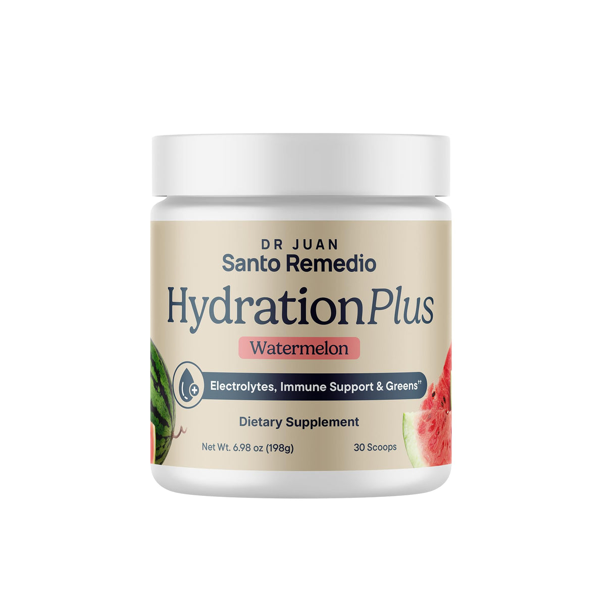 Santo Remedio Hydration Plus Poudre à Boisson 30 Portions - Vue avant