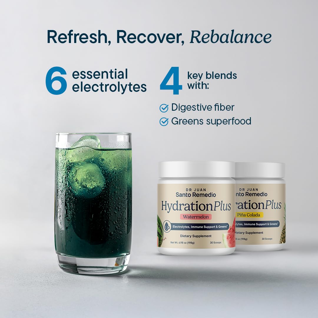 Santo Remedio Hydration Plus Poudre à Boisson - Détails des ingrédients