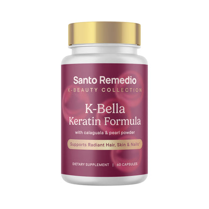 Santo Remedio K-Bella Complément Alimentaire B7 Biotine 30 Servings vue de face