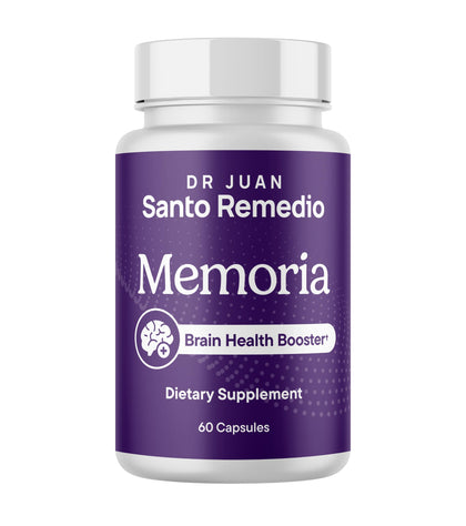 Santo Remedio Memoria 30 capsules vue avant du packaging