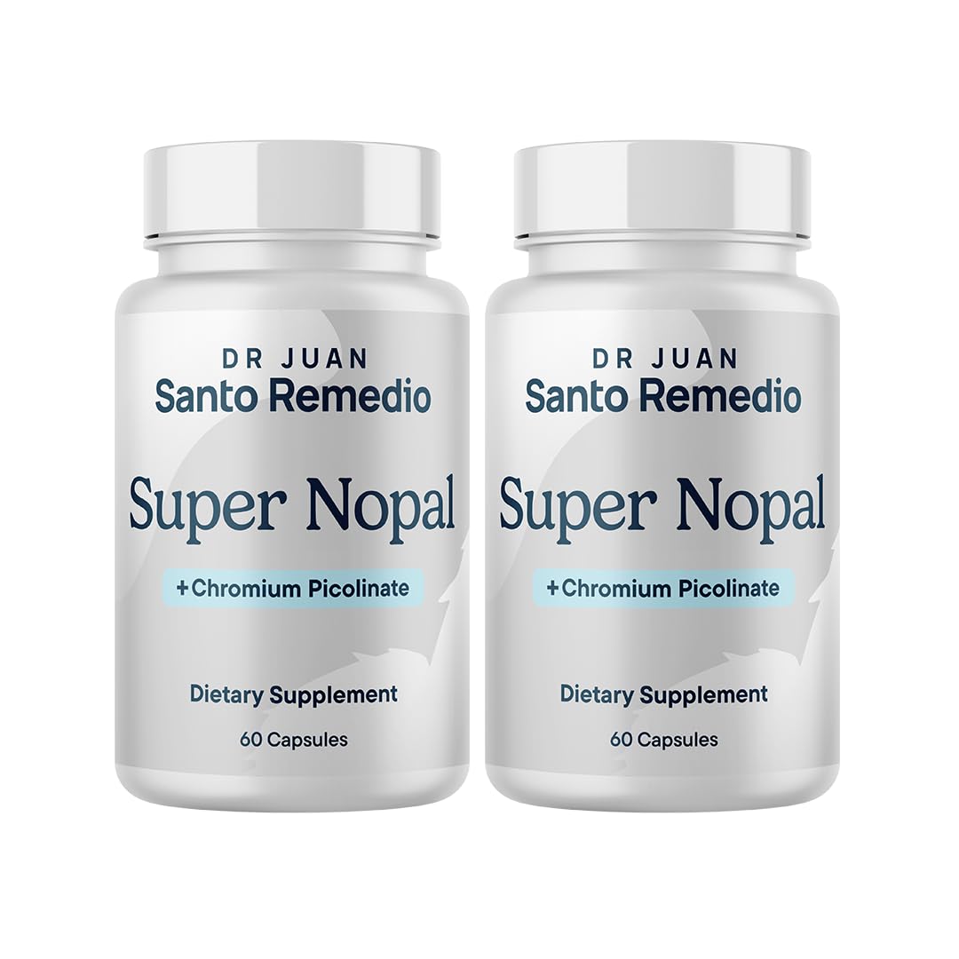 Santo Remedio Super Nopal 60 capsules vue de face