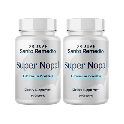 Santo Remedio Super Nopal 60 capsules vue de face