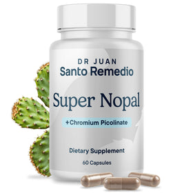 Santo Remedio Super Nopal 60 capsules vue de face