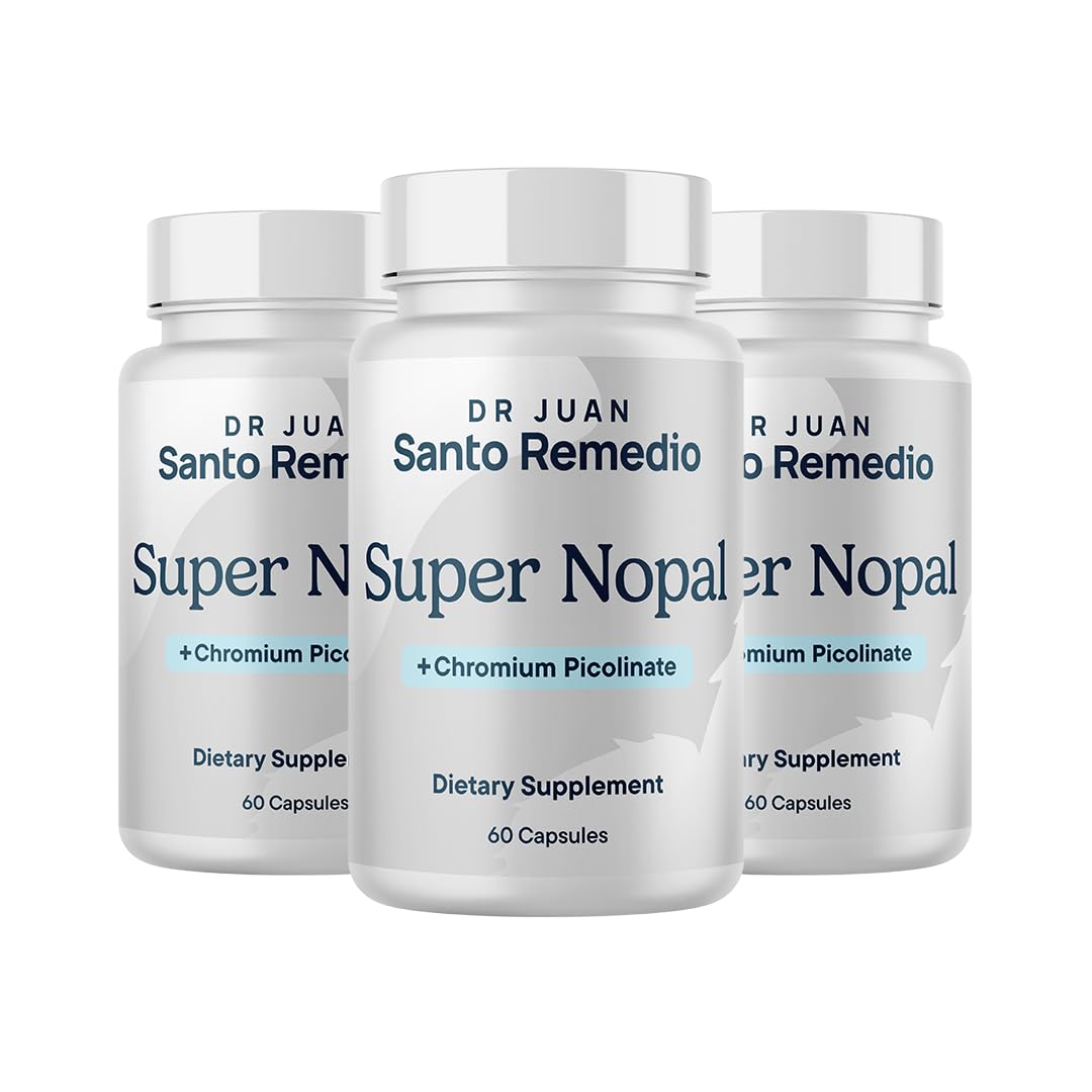 Santo Remedio Super Nopal boîte de 60 capsules vue avant