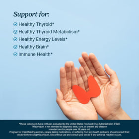 Santo Remedio Thyroid Plus boîte ouverte montrant les capsules