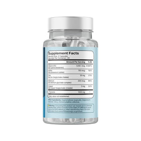 Santo Remedio Thyroid Plus étiquette avec ingrédients et dosage