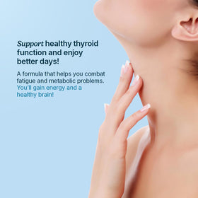 Santo Remedio Thyroid Plus sur une table avec d'autres compléments
