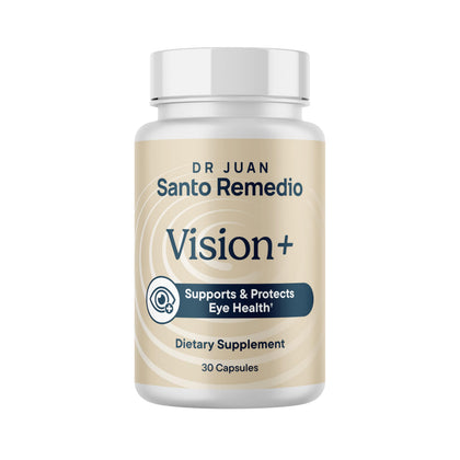 Santo Remedio Vision+ complément alimentaire 30 servings boîte avant