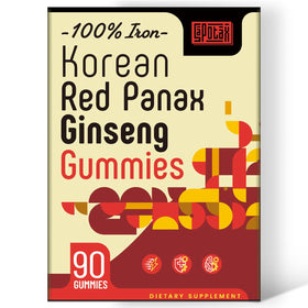 Sapotax Gomme de Ginseng Rouge Coréen - vue de côté