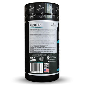 SASCHA FITNESS Complément Alimentaire Nuit 120 capsules, emballage