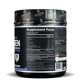SASCHA FITNESS Poudre de Collagène Hydrolysé 650g Chocolat en préparation