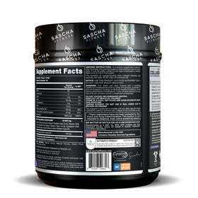 SASCHA FITNESS Poudre de Collagène Hydrolysé 650g Chocolat mélange dans un verre