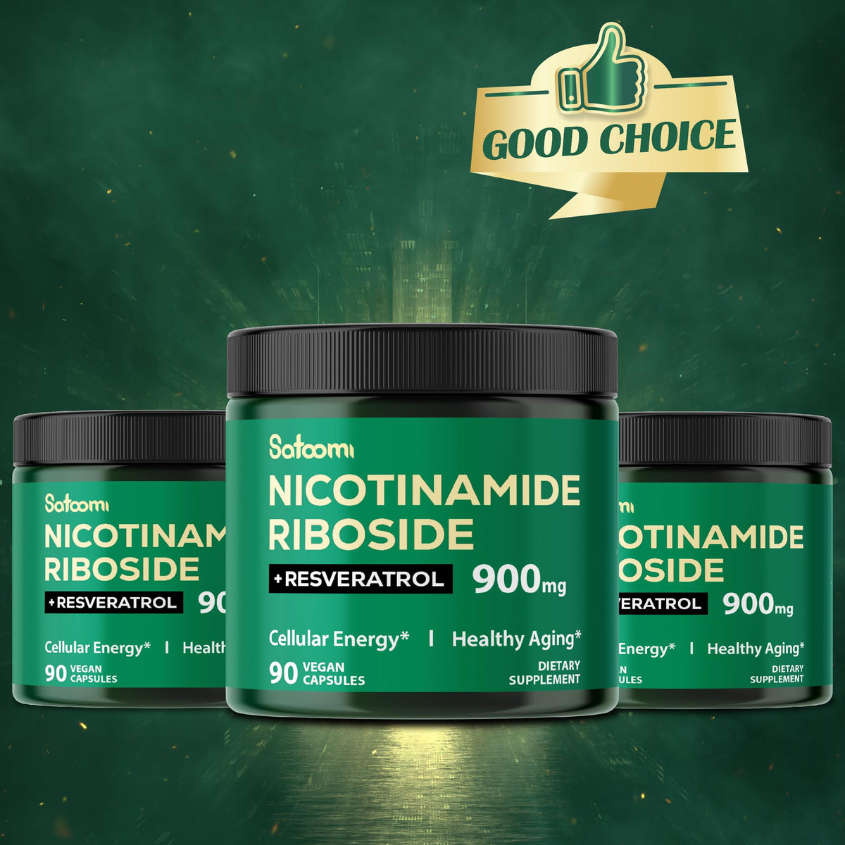 Satoomi complément alimentaire NAD 900 mg côté