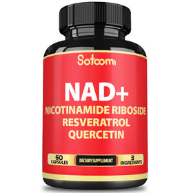 Satoomi Complément NAD avec Nicotinamide Riboside 60 gélules vue de face