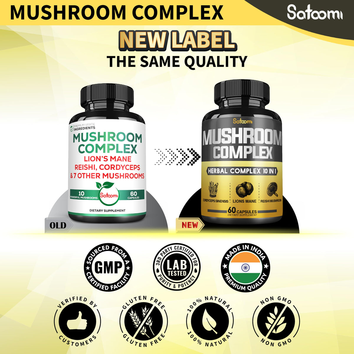 Satoomi Complexe de Champignons, ambiance de bien-être