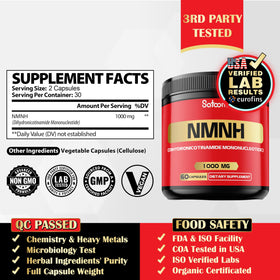 Satoomi NMNH 1000mg gélule vue de près