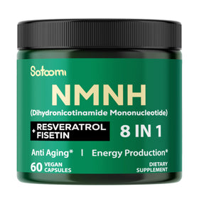 Satoomi NMNH complément alimentaire 60 capsules vue avant
