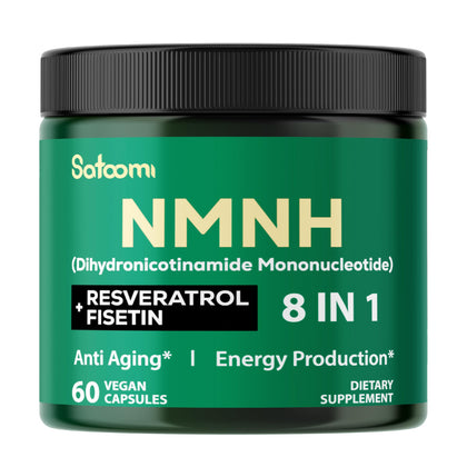 Satoomi NMNH complément alimentaire 60 capsules vue avant