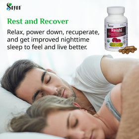 Sayan Extrait de Champignon Reishi 90 Capsules avec d'autres compléments alimentaires