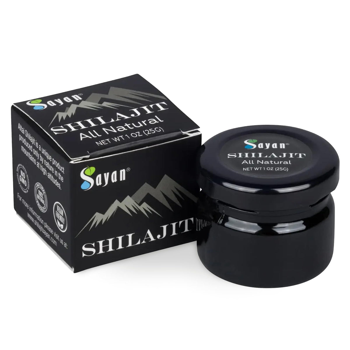 Sayan Shilajit Résine 90g emballage avant